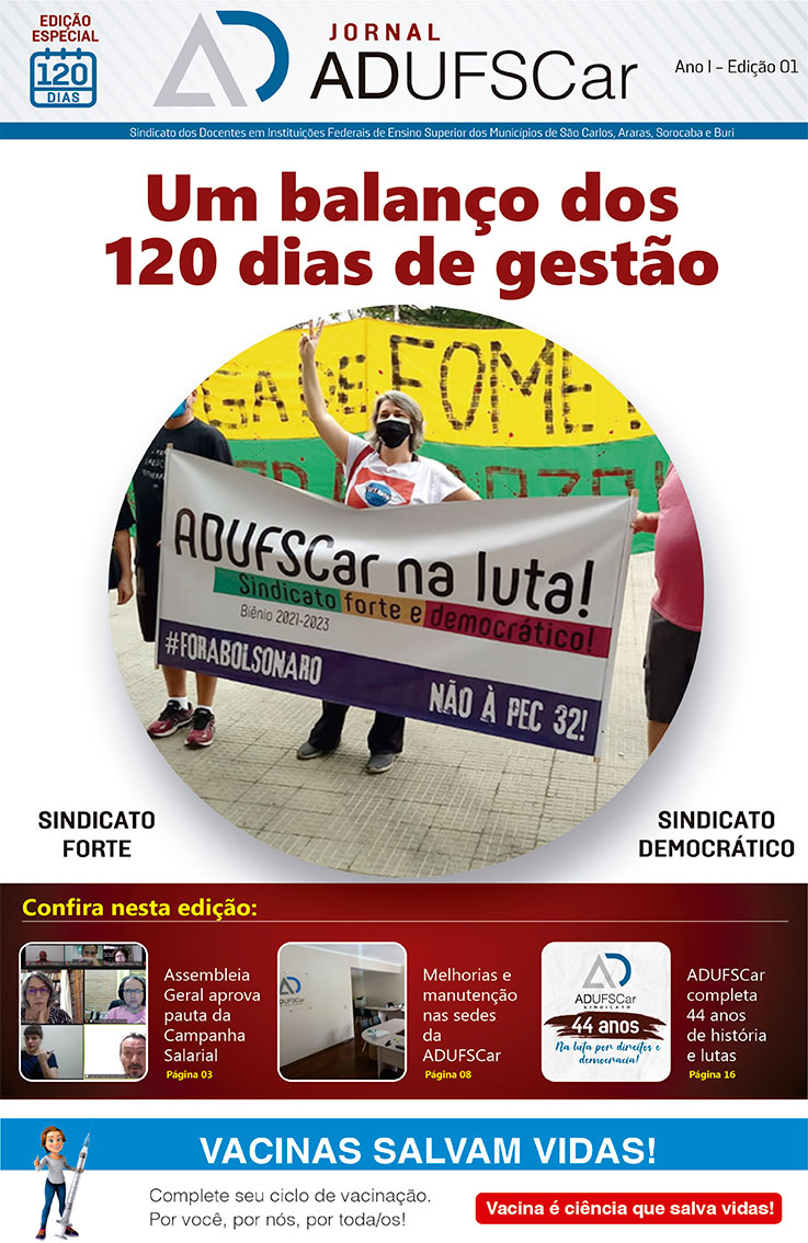 Jornal ADUFSCar – Edição 1 / Fevereiro 2022