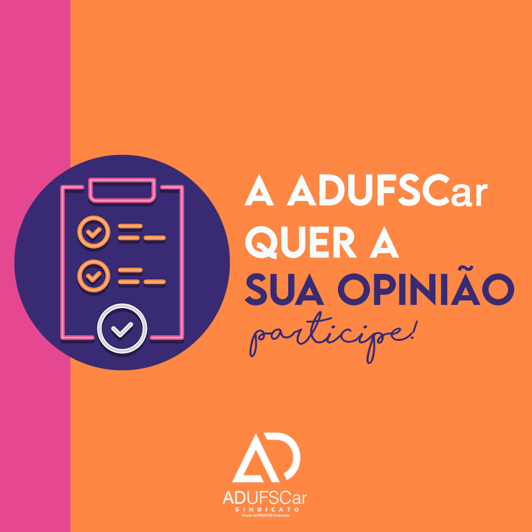 ADUFSCar realiza enquete sobre envio do Jornal à categoria