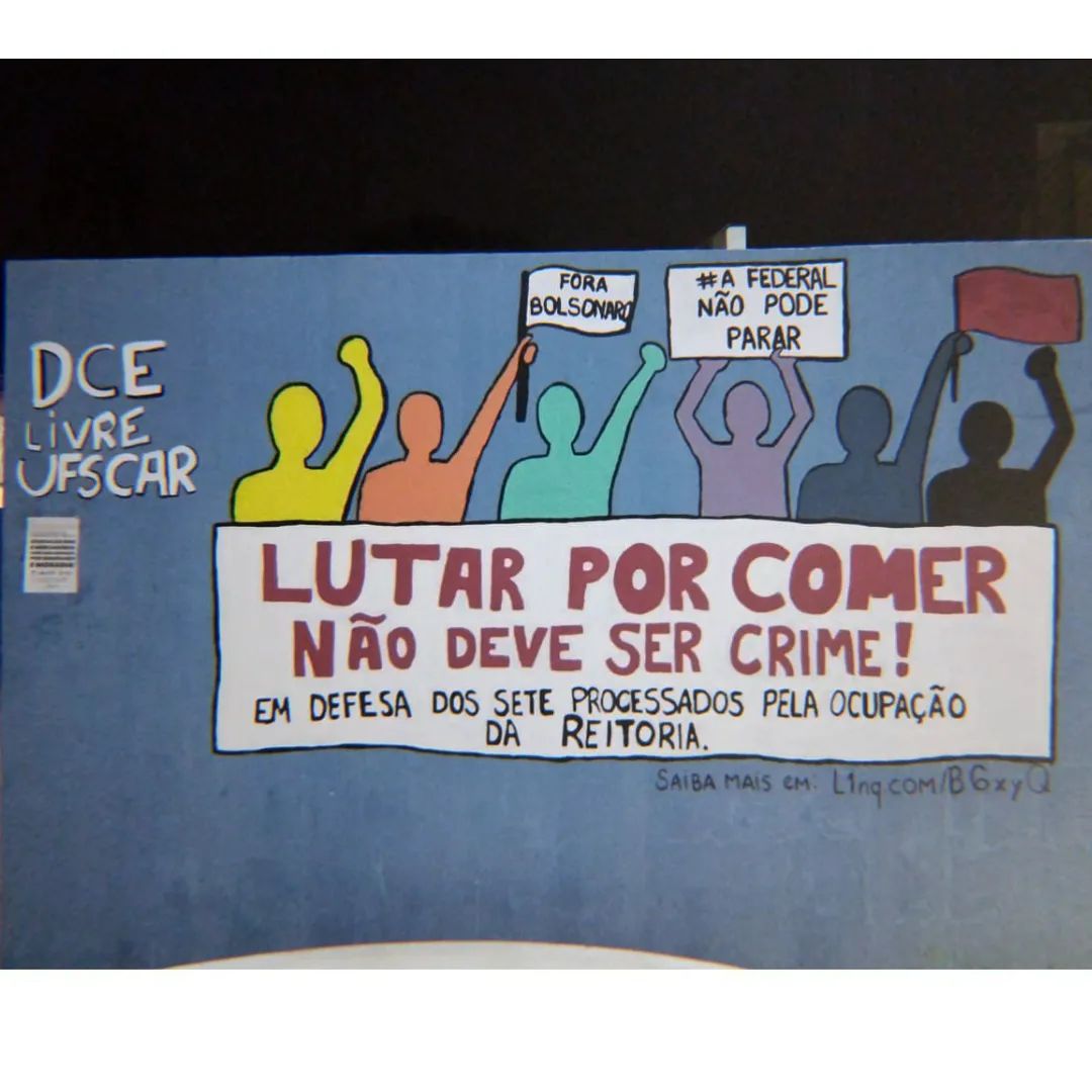 Campanha de Solidariedade contra a criminalização do movimento estudantil