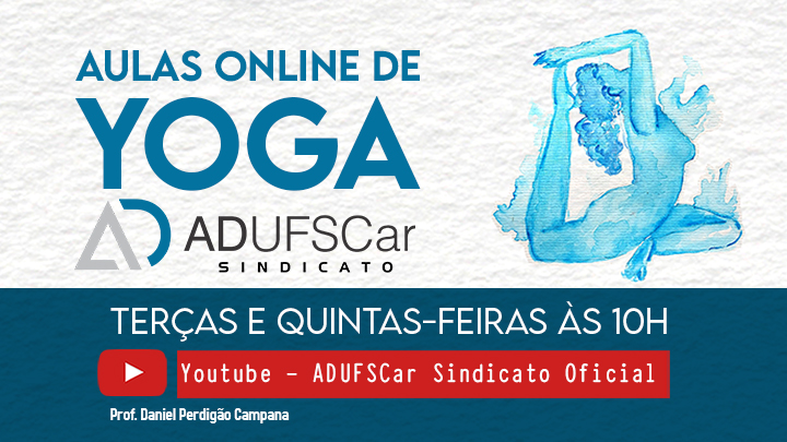 Atenção associada/o! Aulas de yoga serão transmitidas via Youtube