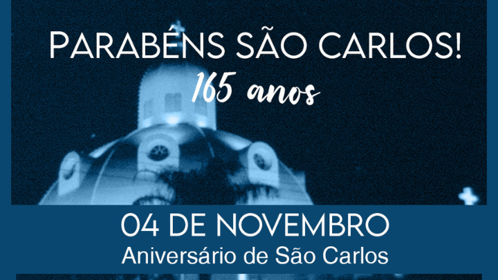 ADUFSCar celebra o aniversário de São Carlos e parabeniza suas/seus moradoras/es