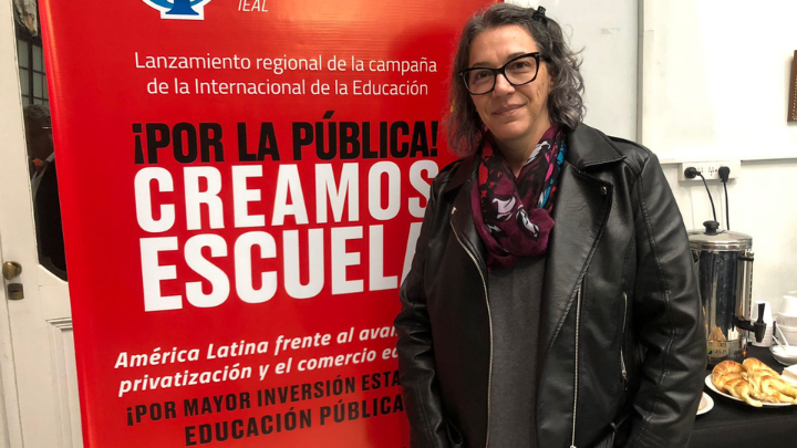 Presidenta da ADUFSCar discute combate à privatização da educação na América Latina