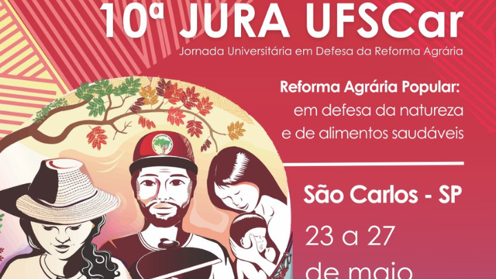 ADUFSCar divulga |  10º JURA UFSCar São Carlos começa nesta terça-feira (23)