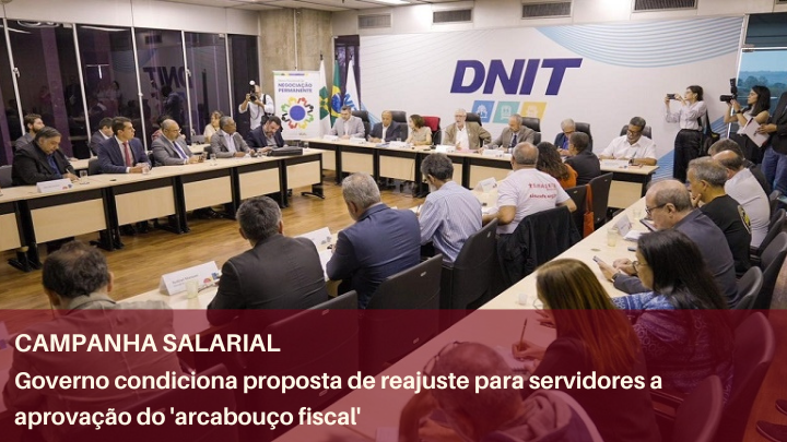 Governo condiciona proposta de reajuste para servidores a aprovação do ‘arcabouço fiscal’